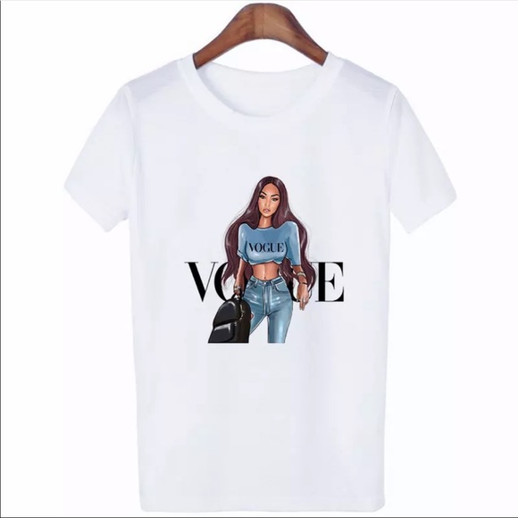 Tops - VOGUE White Tshirt